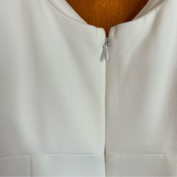 Lulu's "Infinite Glory" White Skinny Strap Flare Hem Maxi Dress Women's Medium - Picture 7 of 12